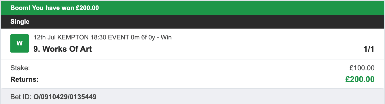 Bet Prediction For Today - Winner 1 - 2023-07-12
