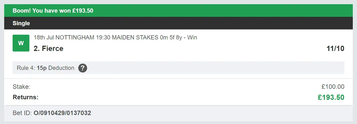 Bet Prediction For Today - Winner 1 - 2023-07-18