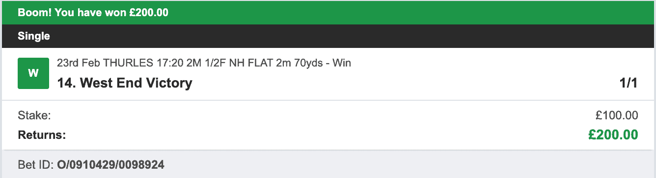 Bet Prediction For Today - Winner 1 - 2023-02-23