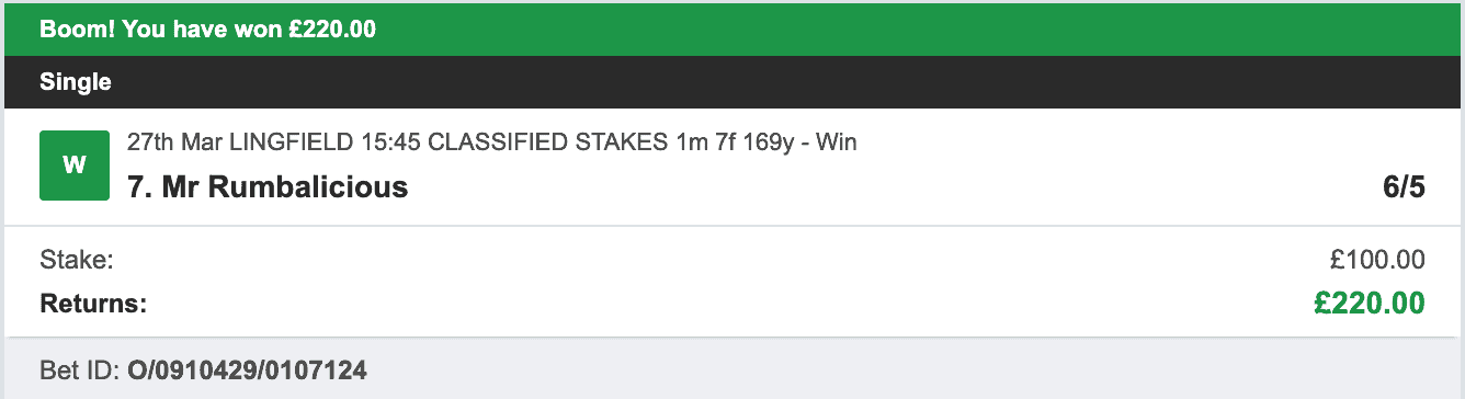 Bet Prediction For Today - Winner 1 - 2023-03-27