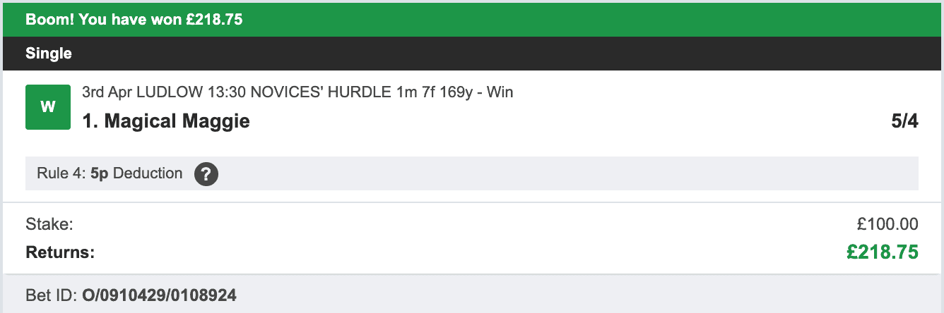 Bet Prediction For Today - Winner 1 - 2023-04-03